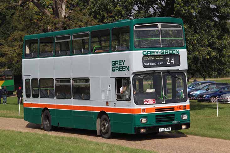 Grey Green Volvo Citybus Alexander 143